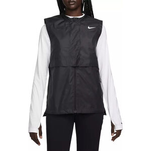 Women's Nike golf water repellent Vest Size M Black